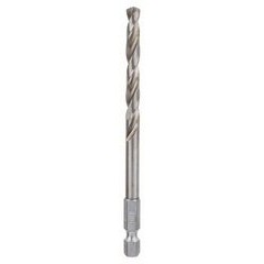 Punta hss-g d. 6 mm l. 63 / 106 mm 1/4&quot; metallo