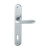 Maniglia Hoppe Santiago placca interasse 70 mm cromato satinato per porte da interni