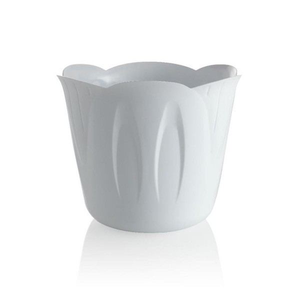 Portavaso Bama Mimosa diametro 35 cm colore bianco 