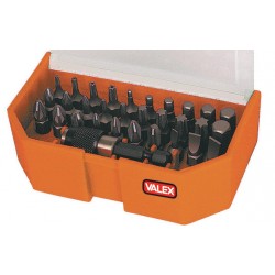 Set 31 inserti pz-ph-hex-tx l 25 c/portains (31pz)