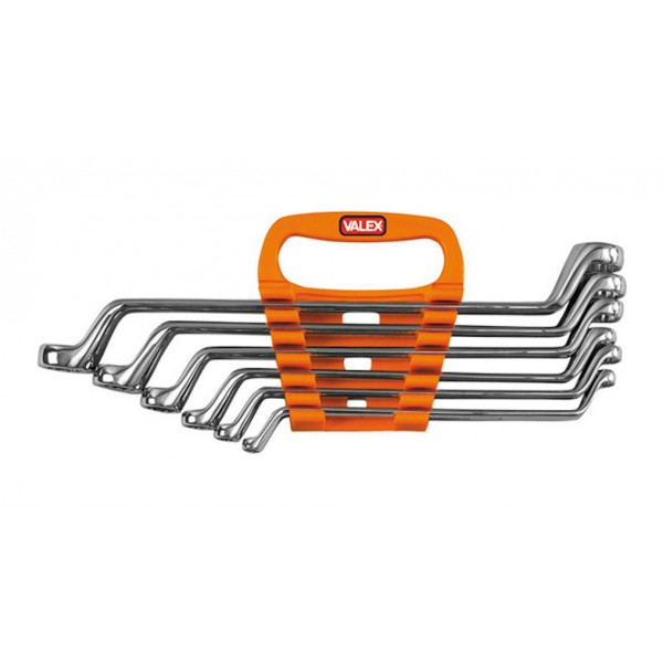 Chiavi poligonali doppie 6-16 l. 170-270 mm (6 pz)