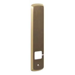 Copriavvolgitore 58x260mm ottone bronzato graf.