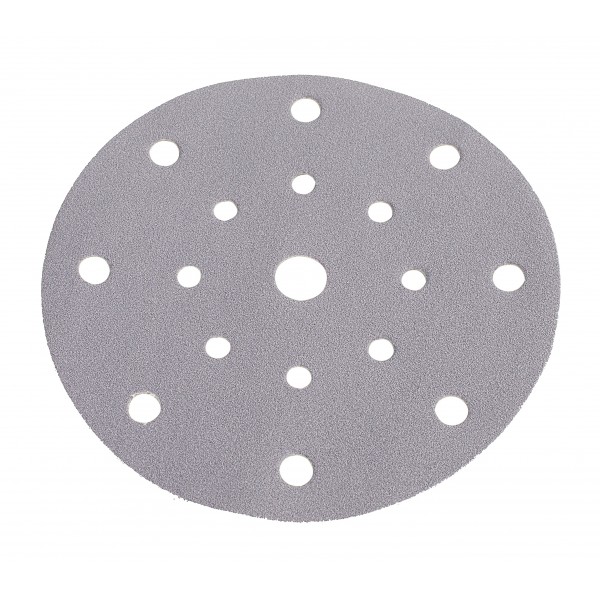 Conf.100 dischi q.silver grip 150mm. 15f gr.150