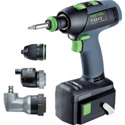 Trapano avvitatore Festool T12+3 Li 2,6 con accessori...