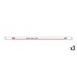 Lama per seghetto 300 mm 24 denti bi metal (3 pz)