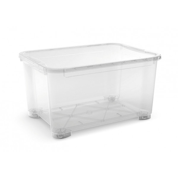 Contenitore T box XXL 58x79,50x43,50 cm trasparente Kis 8656
