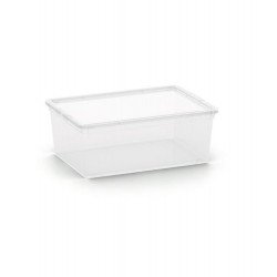 Contenitore C box S 26x37x14 cm trasparente Kis 8403