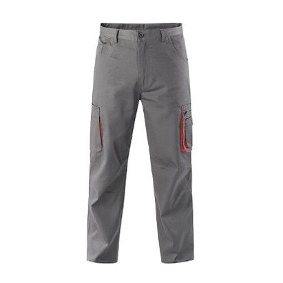 Pantalone terital willis tg.xl grigio/arancio mult