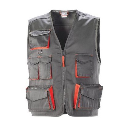 Gilet terital willis grigi/arancio tg.xl