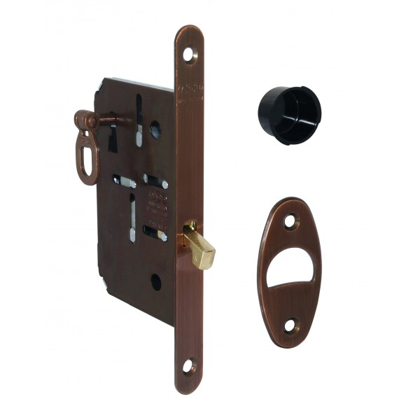 Serratura a gancio scivola t bronz. rev. e.50