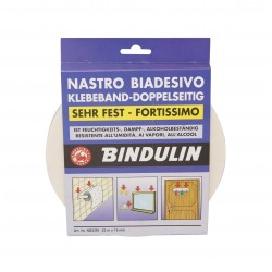 Bindulin - nastro biadesivo forte 19 mm x 22 mt