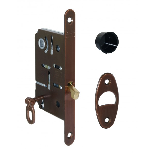 Serratura a gancio scivola t bronz. rev. e.50