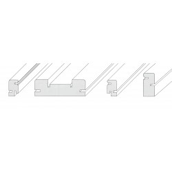 Telaio porte scorrev. piatto tanganica 108x2170mm