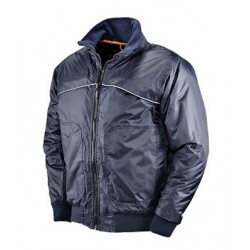 Giubbino pilot 09 blu tg.xl c/porta badge