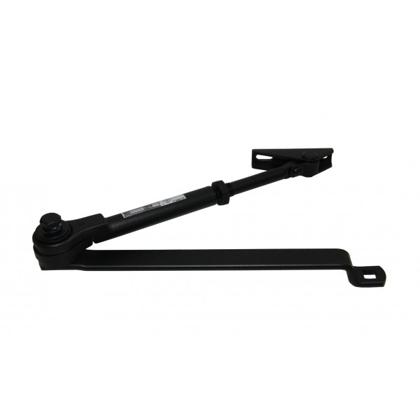 Braccio + fermo serie 201 nero