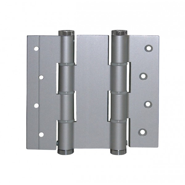 Cerniera a molla doppia 133x120 mm all. argento