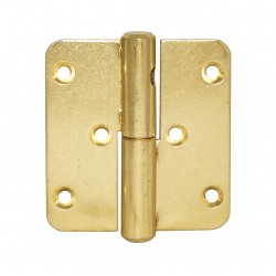Cerniera autochiudente 86x33 acc. oro luc. sx reg