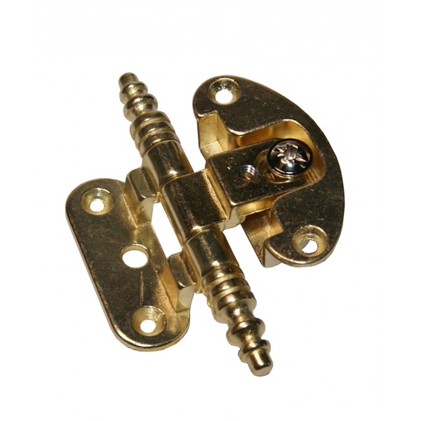 Cerniera art.621 mm.80 ottonata completa
