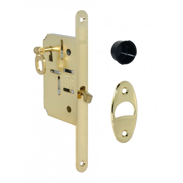 Serratura a gancio scivola t oro luc. rev. e.50