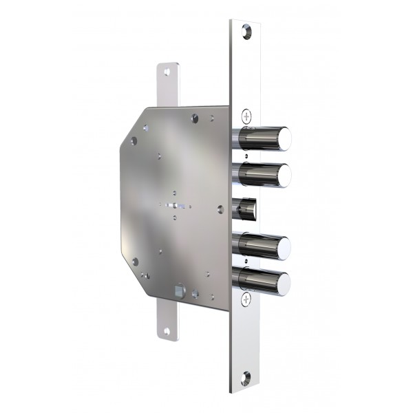 Serratura di sicurezza CR 2251-11F ad infilare triplice per porte blindate