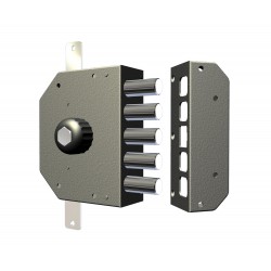 Serratura ad applicare triplice CR Serrature 3200P-52F...