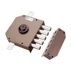 Serratura ad applicare Mottura 30620VS60XE triplice...