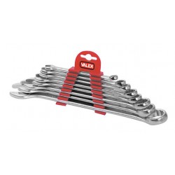 Chiavi combinate 8 - 22 mm testa 15 gradi (8 pz)