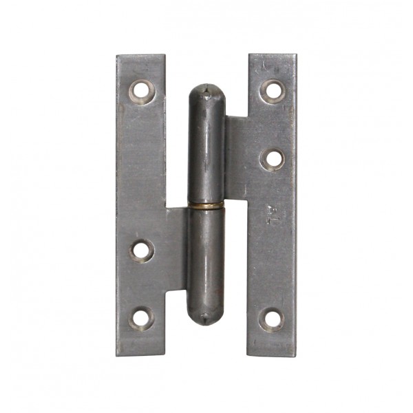 Cerniera pomella bq 95x55 acc. ferro lucido dx