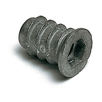 Bussola cava esagonale 4max9 ferro zinc.