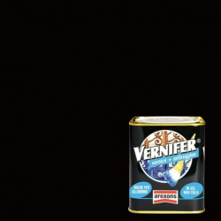 Vernice antiruggine nero brillante vernifer 2 litri