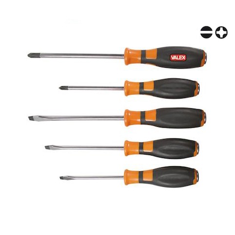 Cacciaviti testa battente tg. 5,5-8 ph2-3 (5 pz)