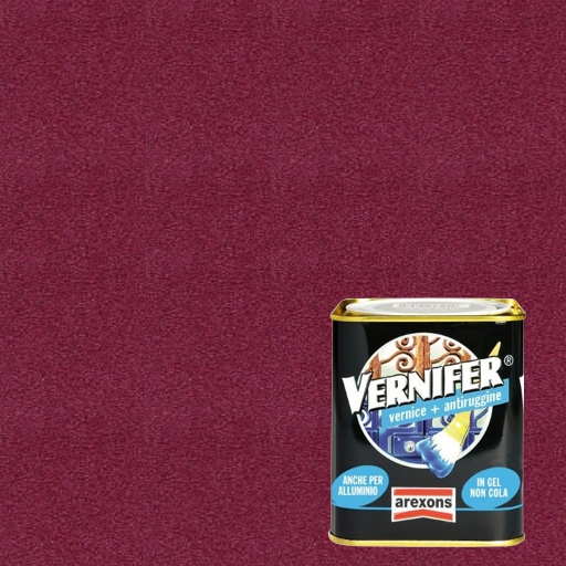 Vernice antiruggine rosso antichizzato vernifer 750 ml