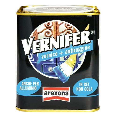 Vernice antiruggine rosso antichizzato vernifer 750 ml