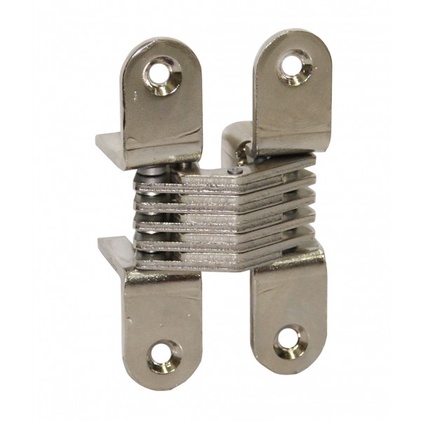 Cerniera invisibile x mobile 42,4x10mm nichelato