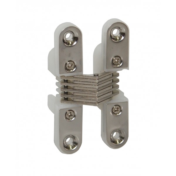 Cerniera invisibile x mobile 65x12,3mm nichelato