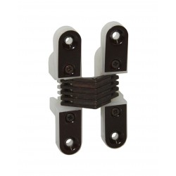Cerniera invisibile x mobile 65x12,3mm bronzato