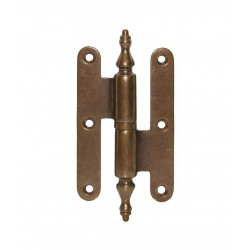 Cerniera pomella barocco 100x60 ott. bronz. dx