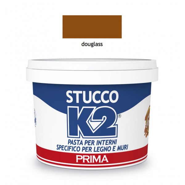 K2 - stucco douglas in pasta 0,5 kg legno
