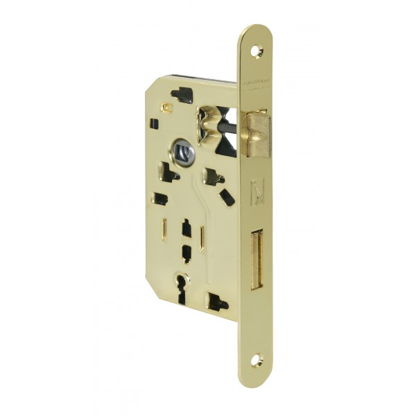 Serr. laterale f/chiave e.60 i.70 bt ottonata