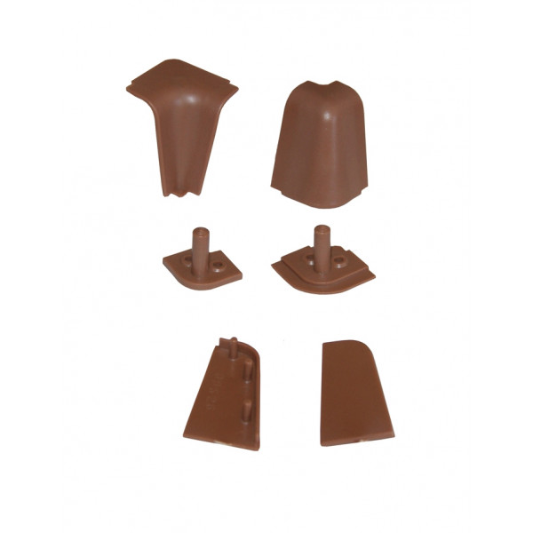 Confezione kit accessori per alzatina 505 marrone chiaro