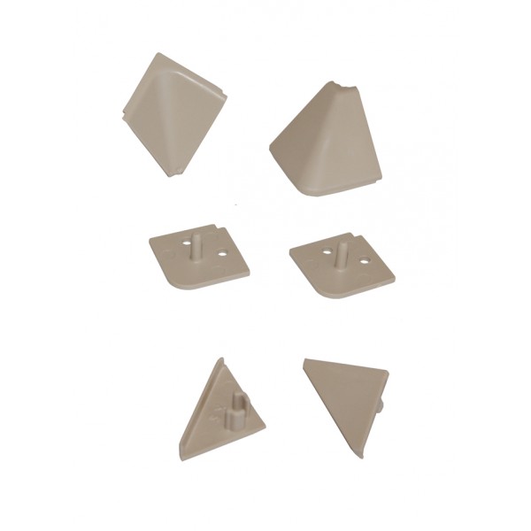 Confezione kit accessori per alzatina 45° colore avorio