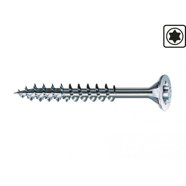 Spax - vite truciolare tsp tx20 5x35 zinc. bianco