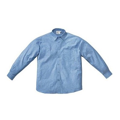 Camicia chambray azzurra tg.xxl