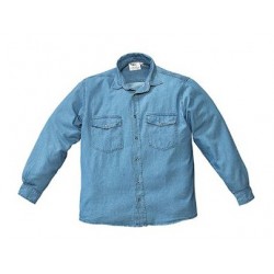 Camicia jeans cotone tg.l