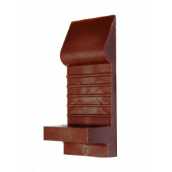 Portaripiano plastica ad incasso marrone