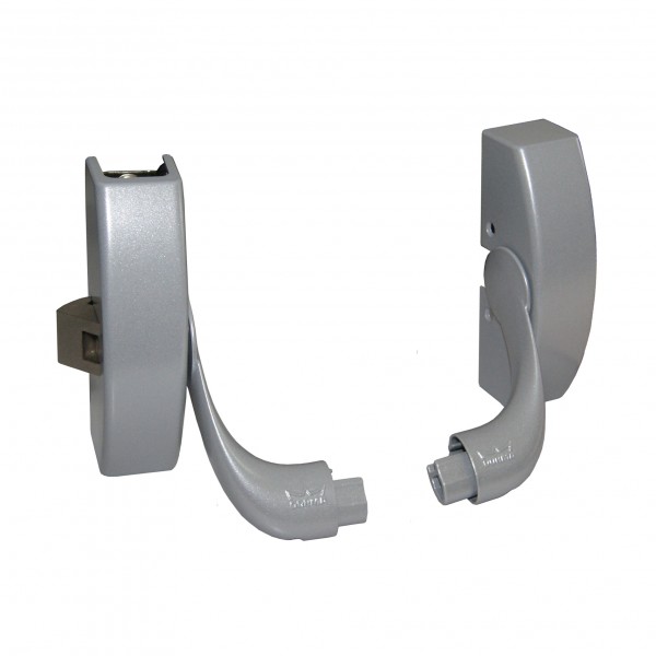 Maniglione pha 2101 antipan. mod c/scrocco argento