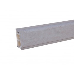 Alzatina top cucina in alluminio rivestito 4 mt...