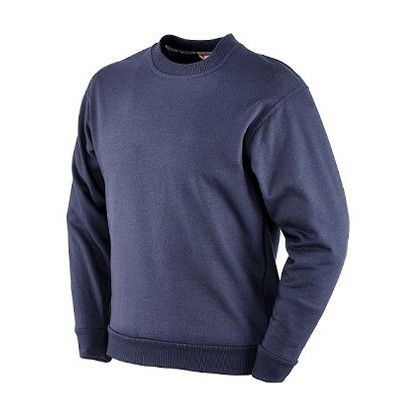 Felpa girocollo blu tg.xxl
