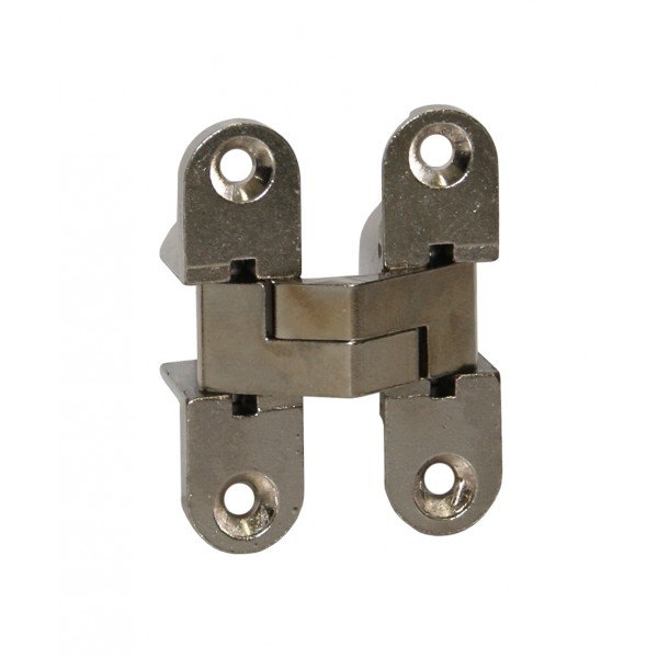 Cerniera invisibile per mobile 50x14mm nichelato