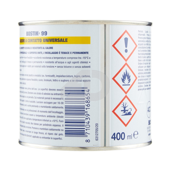 Colla a contatto universale 99 Bostik latta da 400 ml D2884